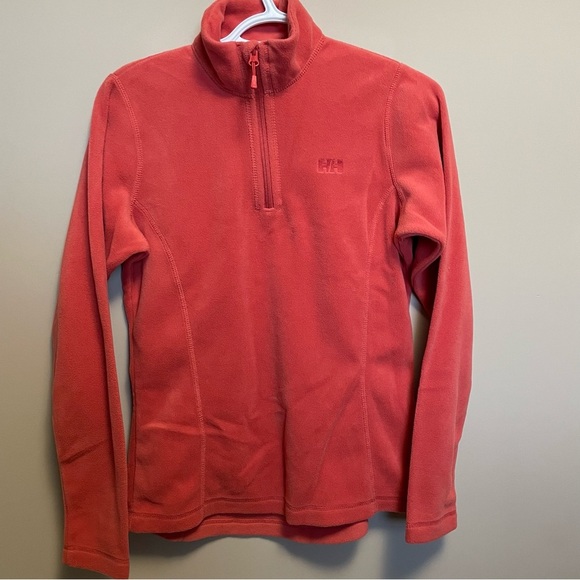 Helly Hansen Coral Polartec Fleece 1/4 Zip Women’s Medium - Picture 1 of 7